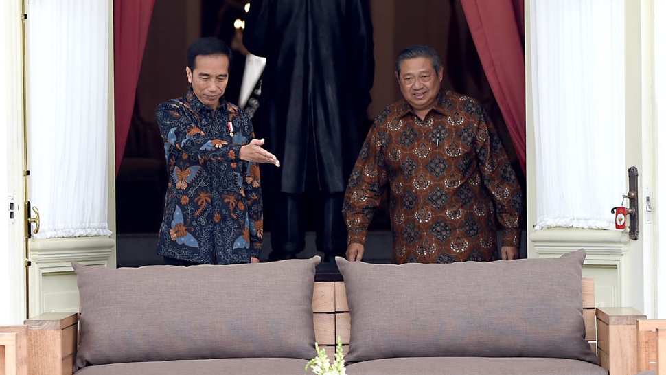 Jokowi Mengaku Pertemuan dengan SBY Bahas Politik Nasional