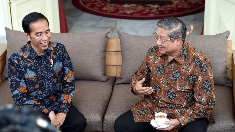 Bertemu Jokowi, SBY Klaim Tak Ada Kepentingan Politis