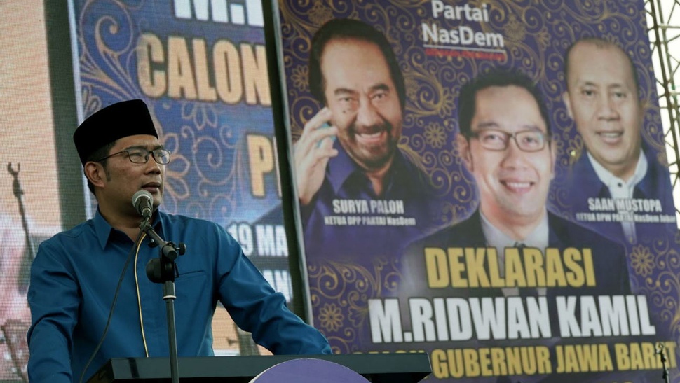 Ridwan Kamil Umumkan Pasangannya Usai Lebaran 