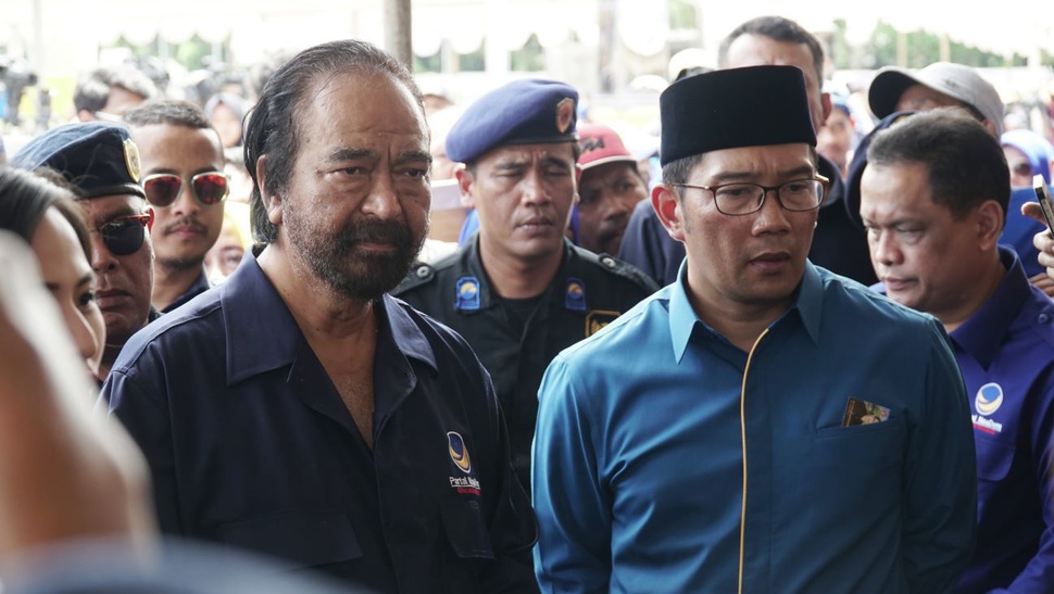 Nasdem Sebut Banyak Kandidat Ingin Jadi Wakil Ridwan Kamil