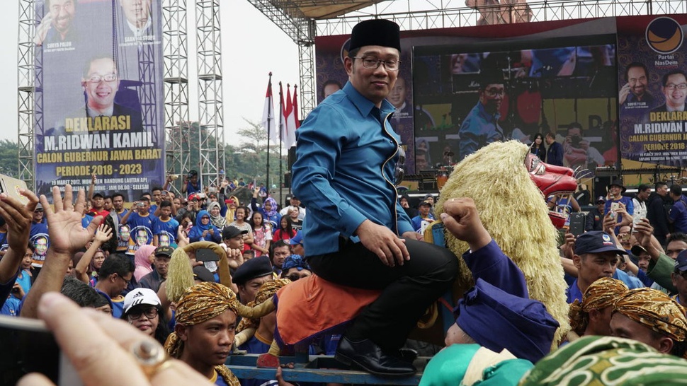 Gerindra Tak Akan Dukung Ridwan Kamil di Pilgub Jabar