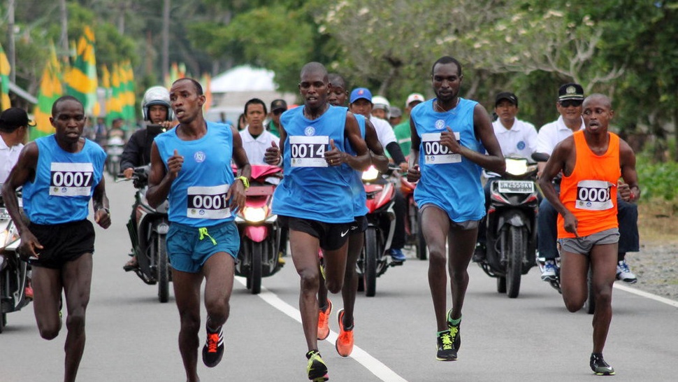 Indonesia Raih Juara Lari 100 Kilometer Rinjani 100