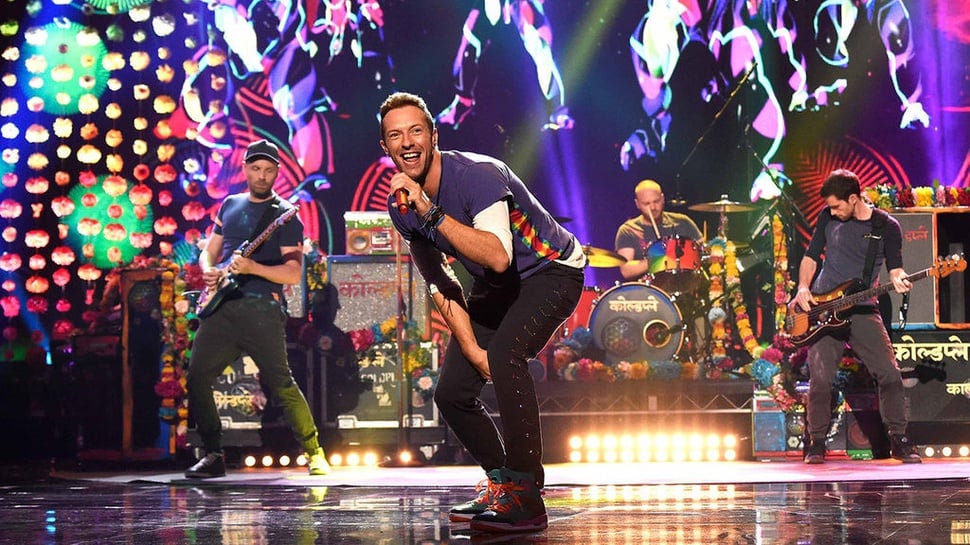 Update Coldplay, Ada Billboard Music of the Spheres di Jakarta
