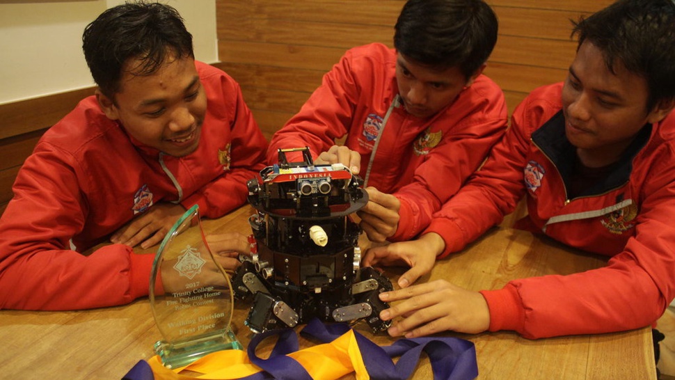 Indonesia Juarai Trinity College Robotic Competition 2017