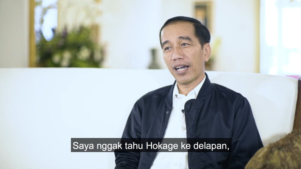 Presiden Jokowi Tak Tahu Naruto Saat Ditanya di Vlog-nya