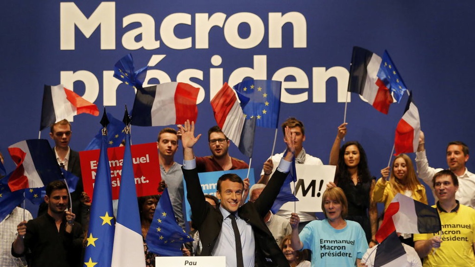 Emmanuel Macron Resmi Terpilih Jadi Presiden Perancis