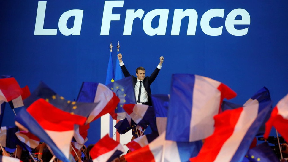 Macron Tampil Lebih Meyakinkan dari Le Pen di Debat Capres