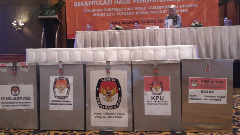 KPU Segera Tetapkan Hasil Pilkada DKI Jakarta 