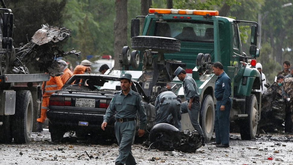 Serangan Bom Bunuh Diri di Kabul Hari Ini Tewaskan 24 Orang