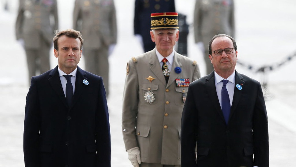Jalani Pelantikan, Macron Jadi Presiden Perancis Termuda