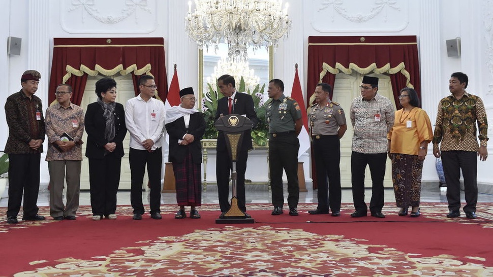 Presiden Kumpulkan Tokoh Lintas Agama di Istana Bogor