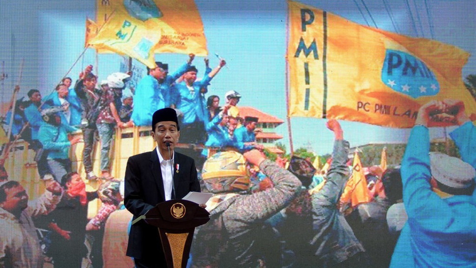 Jokowi Minta Kader PMII Bantu Pulihkan Ekonomi akibat Pandemi