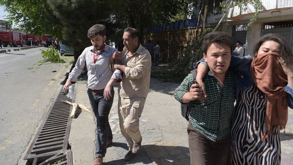 Ledakan Besar Hantam Kabul, 80 Tewas dan Ratusan Terluka  