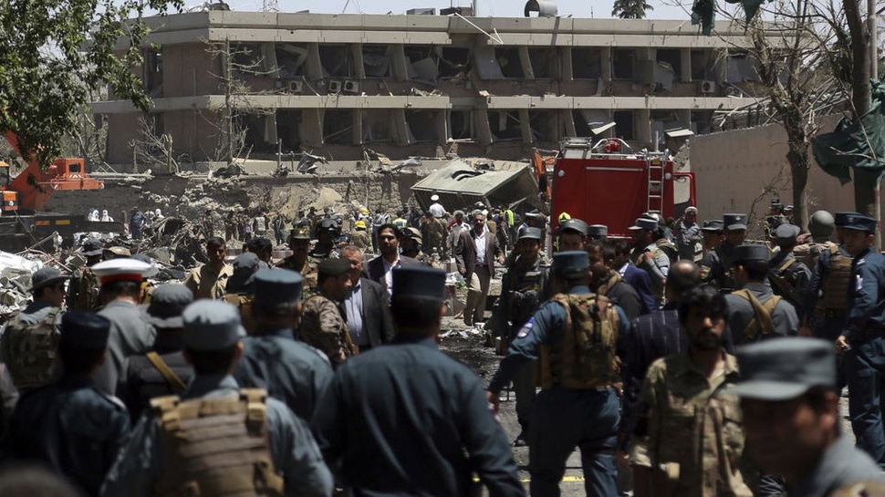 Ledakan Masif Bom Mobil Gemparkan Kabul, 9 Orang Tewas