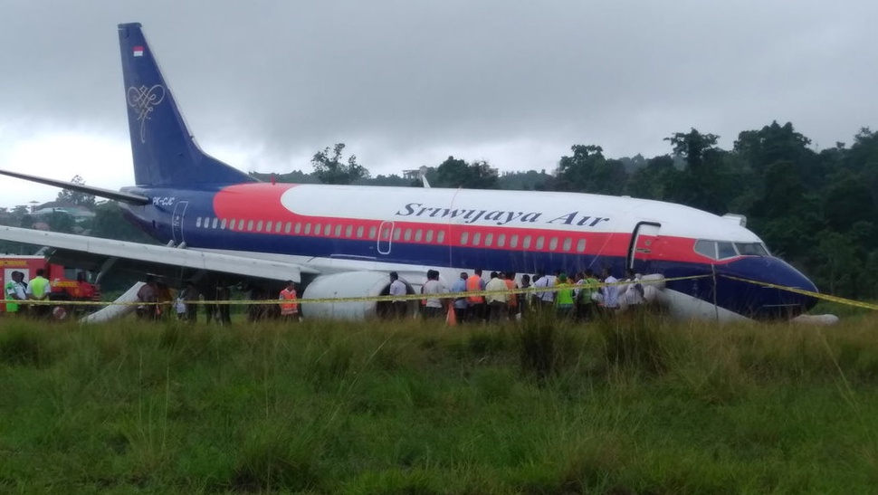 Pesawat Milik Kemenhub Tergelincir di Bandara Ambon