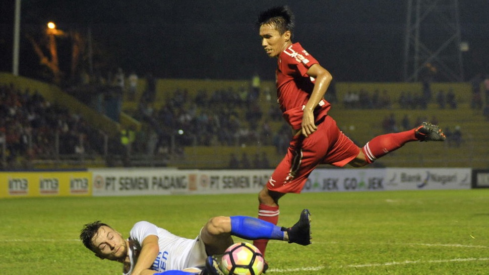 Hasil Laga Semen Padang FC vs Bhayangkara FC Skor 1-2