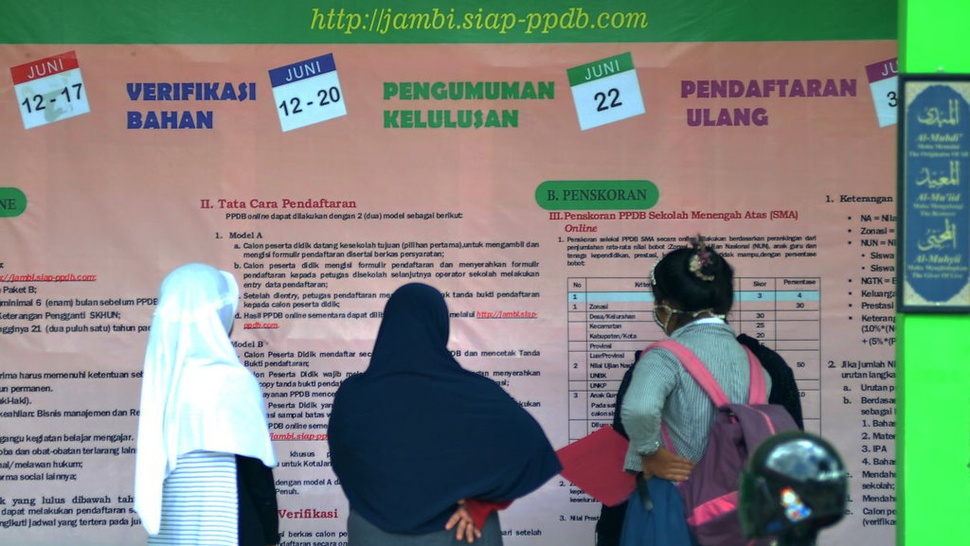 Hasil PPDB Jabar 2018 SMA/SMK Diumumkan Hari Ini Pukul 14.00 WIB