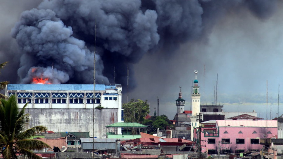 Minim Alat Perang, Filipina Sulit Melumpuhkan ISIS di Marawi