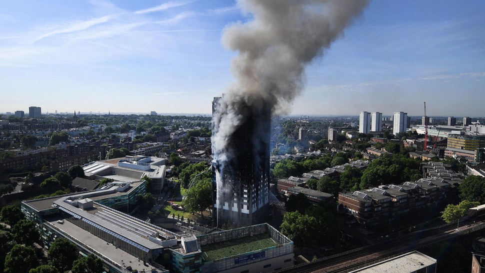 Dewan Wilayah Undur Diri Pasca-Kebakaran Apartemen di London