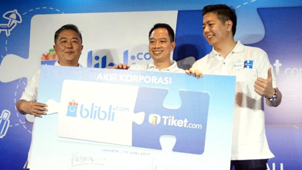 Tiket.com Diakuisisi Bliblicom, Bersiap Menyalip Traveloka