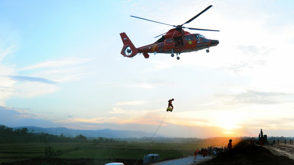 Polisi Siapkan 5 Helikopter di Tol Brebes-Gringsing Jateng