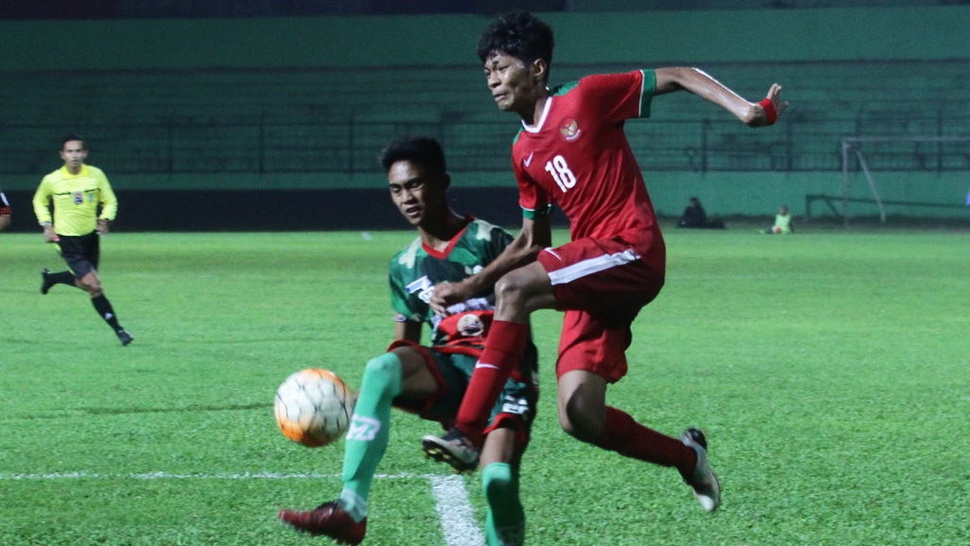 Skor Babak Pertama Timnas Indonesia U-19 vs Myanmar 0-1