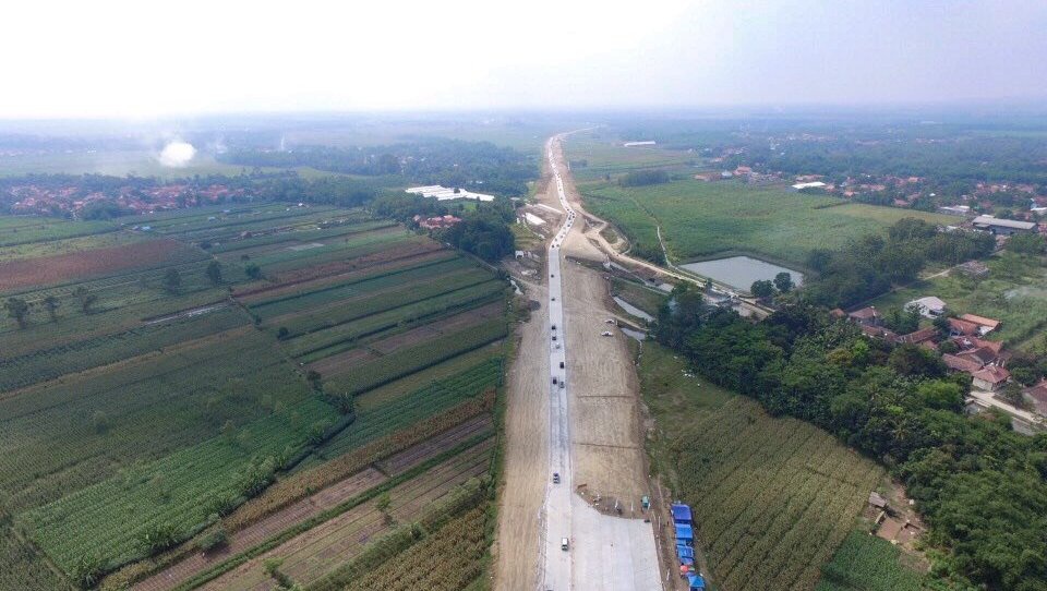 Jalur Tol Fungsional Brebes-Batang Terpantau Lancar