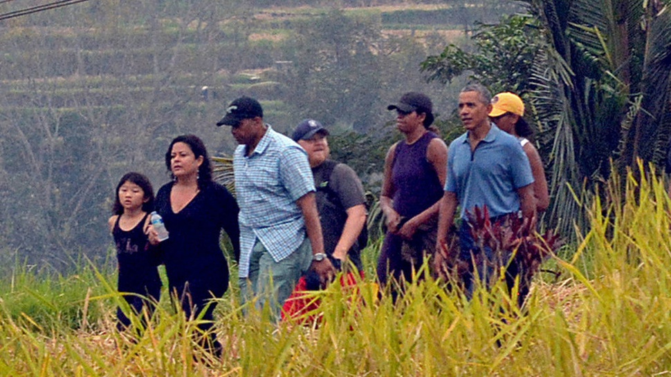 Obama Kunjungi Wisata Warisan Budaya Dunia Jatiluwih di Bali