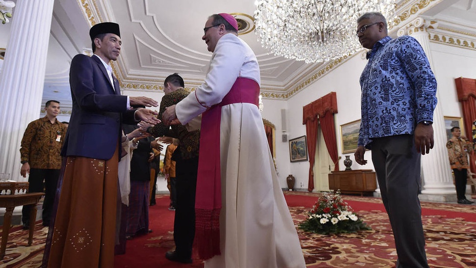 Jokowi, Ma'ruf dan Para Menteri Tak Gelar Open House Idulfitri 2020