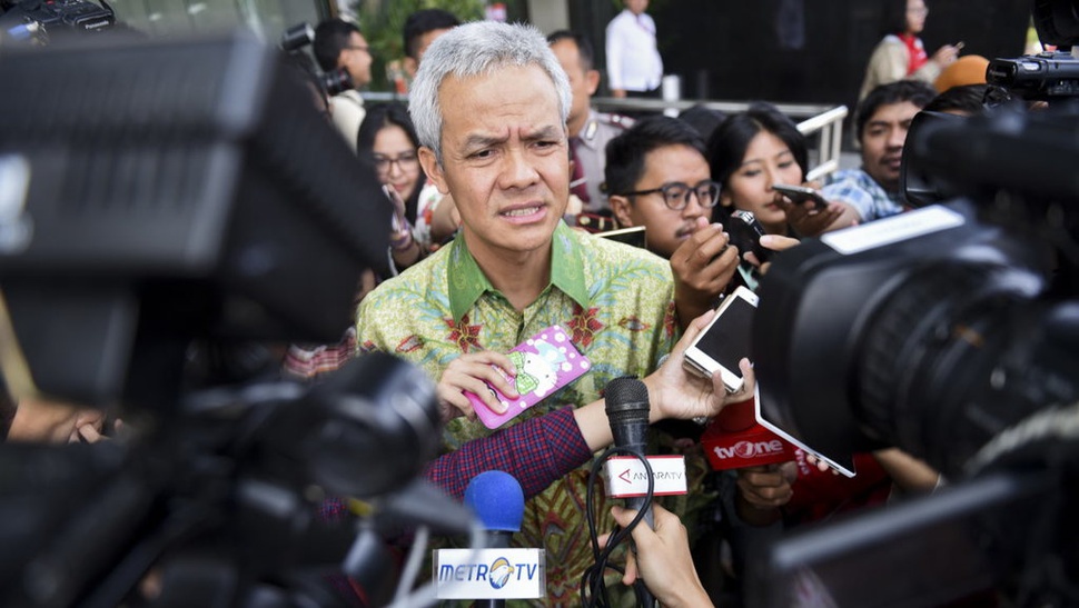 Ganjar Pranowo Pasrah ke Megawati Soal Cagub Pilgub Jateng