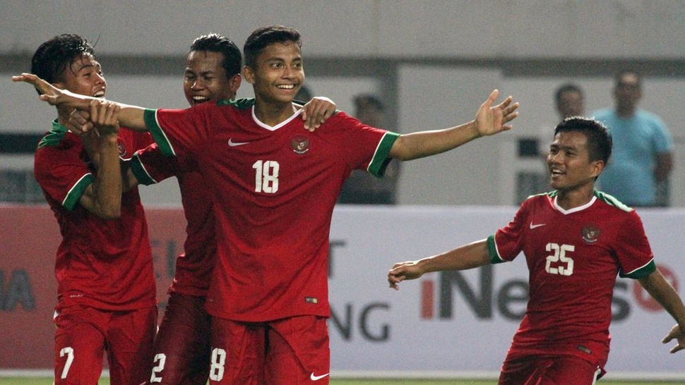 Hasil Timnas U-16 Indonesia vs Filipina Skor Akhir 8-0