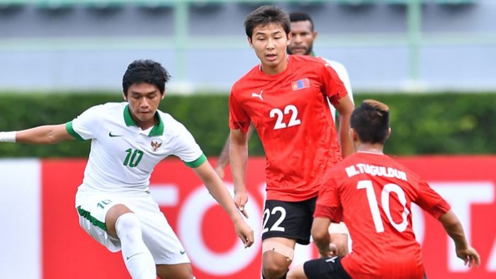 Hasil Laga Timnas Indonesia U-22 vs Mongolia Skor Akhir 7-0