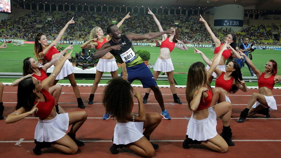 Bolt Masih Jadi Atlet Lari Terhebat Meski Dikalahkan Gatlin