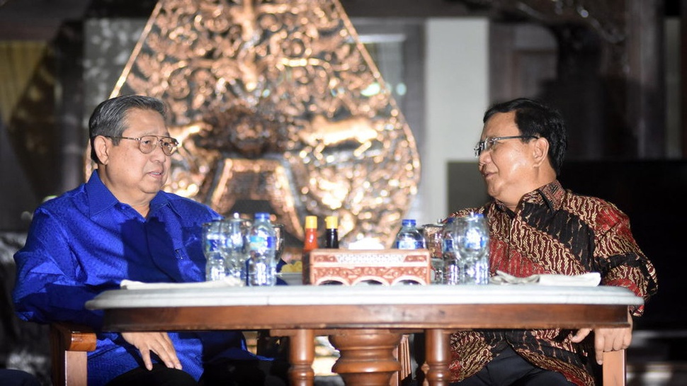 SBY akan Bertemu Prabowo untuk Bahas Koalisi dan Pilpres 2019