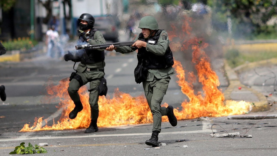 Venezuela Klaim Gagalkan Upaya Kudeta Militer di Valencia