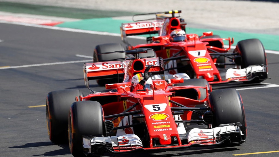 Klasemen F1 2018 Usai GP Inggris: Vettel Jauhi Hamilton 8 Poin