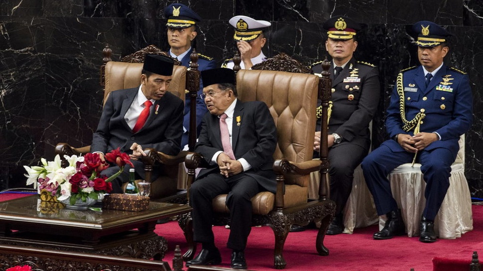 Presiden Jokowi dan Wapres JK Hadiri Sidang Tahunan MPR RI Hari Ini
