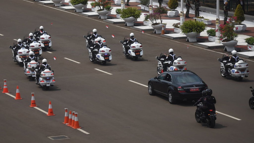 Polisi Sempat Tangkap Penyerobot Rombongan Jokowi di Tol Cimanggis