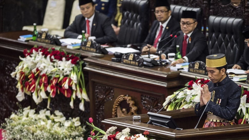 Teks Lengkap Pidato Tahunan Presiden Joko Widodo 