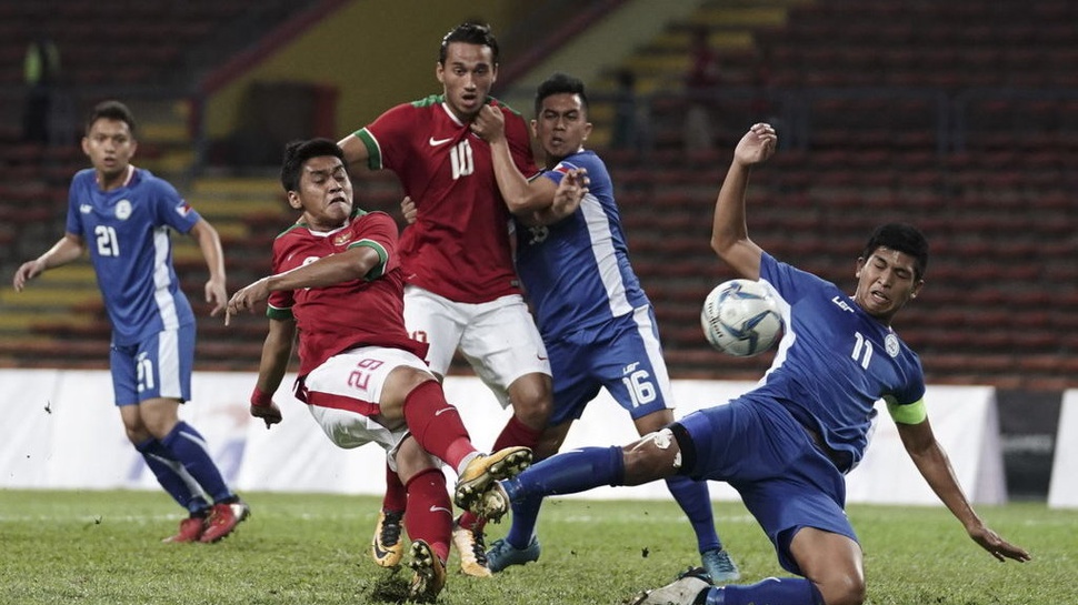 Hasil Timnas Indonesia U-22 vs Filipina Skor Akhir 3-0