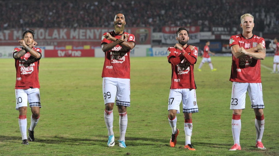 Klasemen Terbaru GoJek Traveloka Liga 1: Bali United Peringkat 2