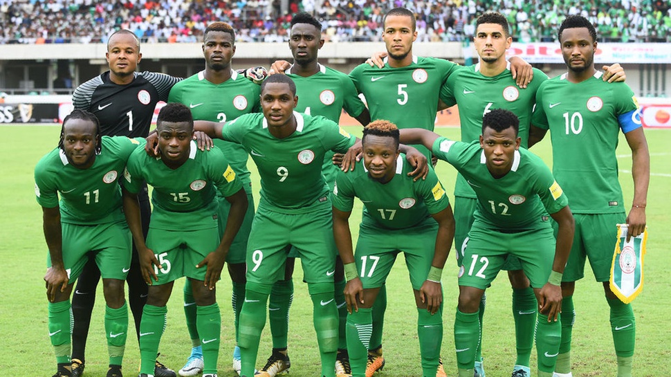 Profil Timnas Nigeria di Piala Dunia 2018 Rusia