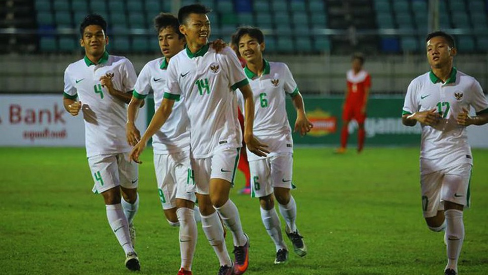 Skor Babak Pertama Timnas Indonesia U19 vs Brunei 6-0