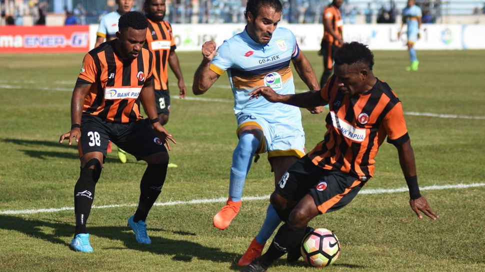 Liga GoJek Traveloka: Hasil Akhir Perseru vs Persipura 2-1
