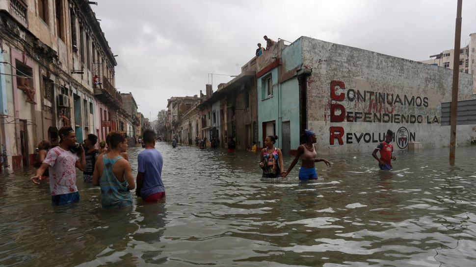 1,8 Juta Penduduk Kuba Mengungsi Akibat Badai Irma