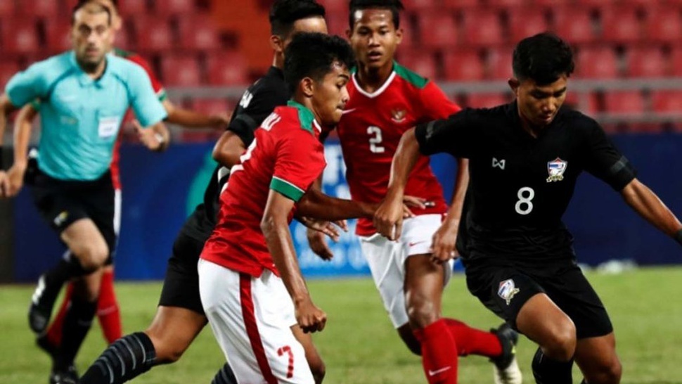 Hasil Timnas U16 Indonesia vs Filipina Babak Pertama Skor 3-0