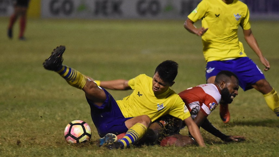 Hasil PSIM vs Persegres di Liga 2 2018 Skor Babak Pertama 0-0