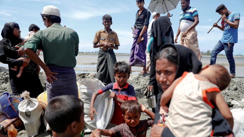 Kembali ke Myanmar, Pengungsi Rohingya Tinggal di Kamp Sementara