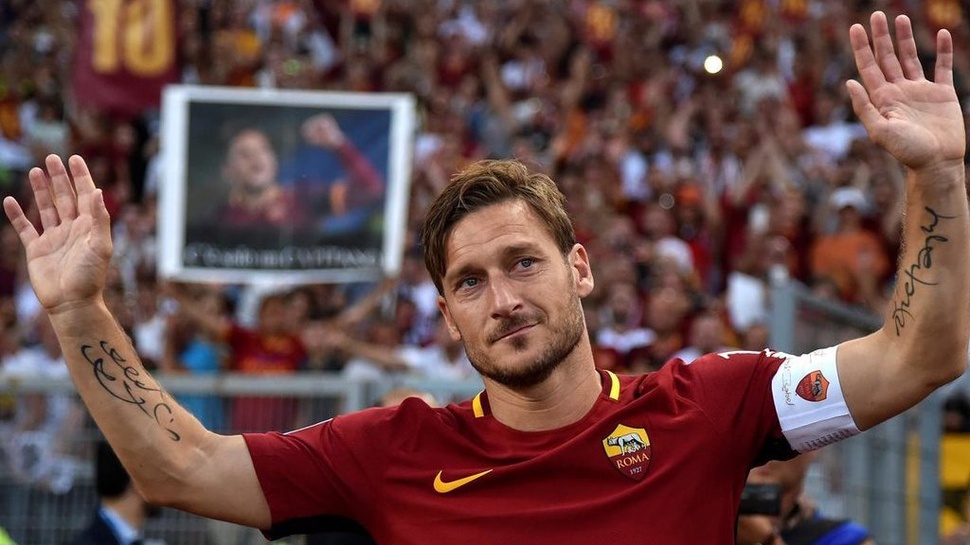 Setelah 30 Tahun, Francesco Totti Resmi Hengkang dari AS Roma