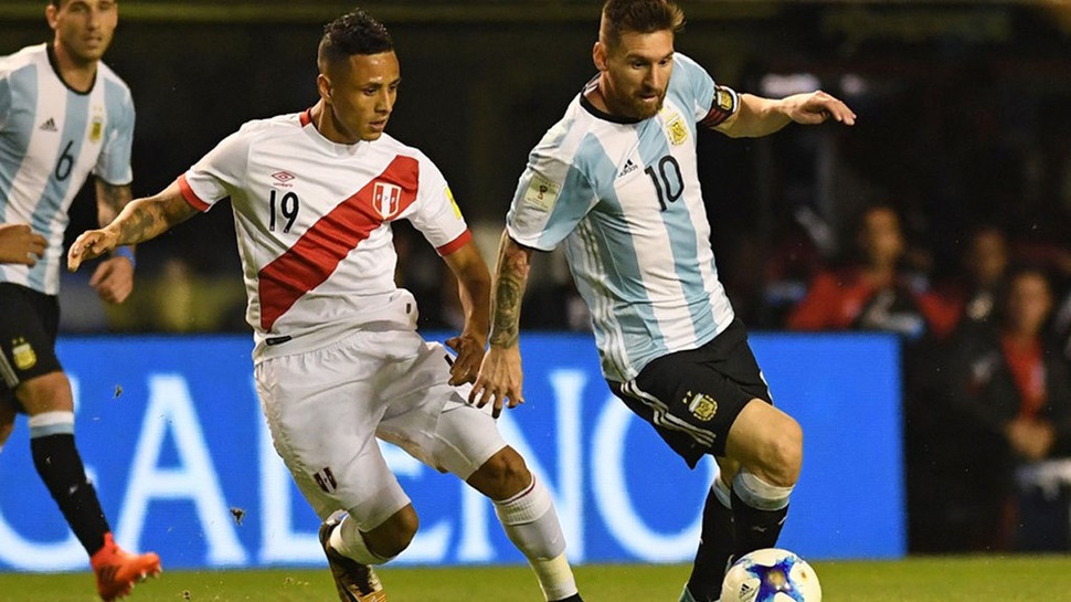 Kualifikasi Piala Dunia 2018: Argentina vs Peru Skor 0-0